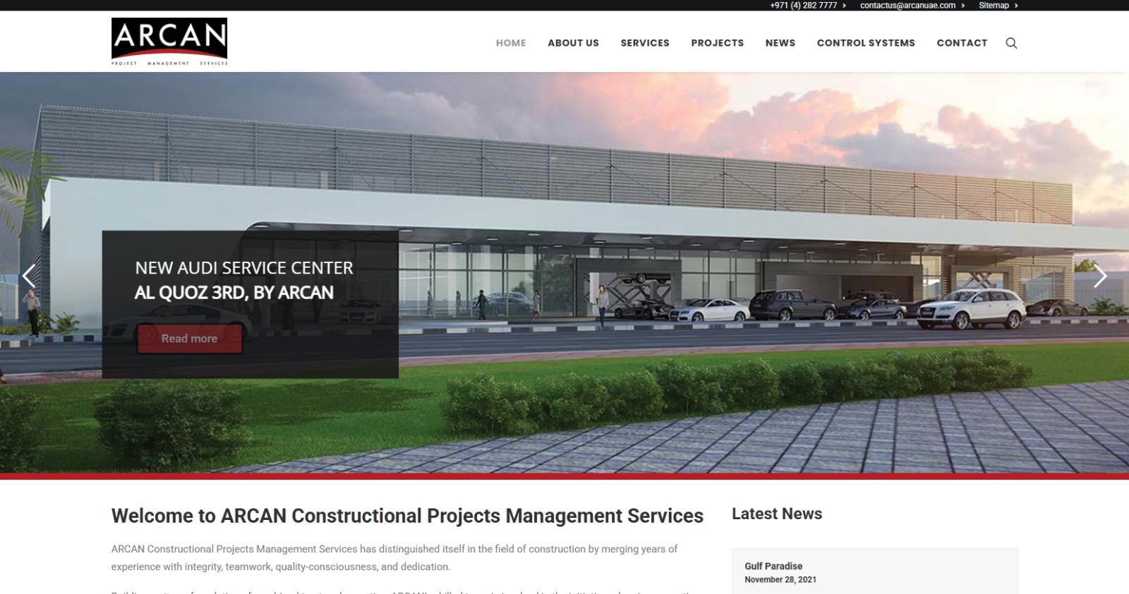 BlueChip Gulf website screenshot