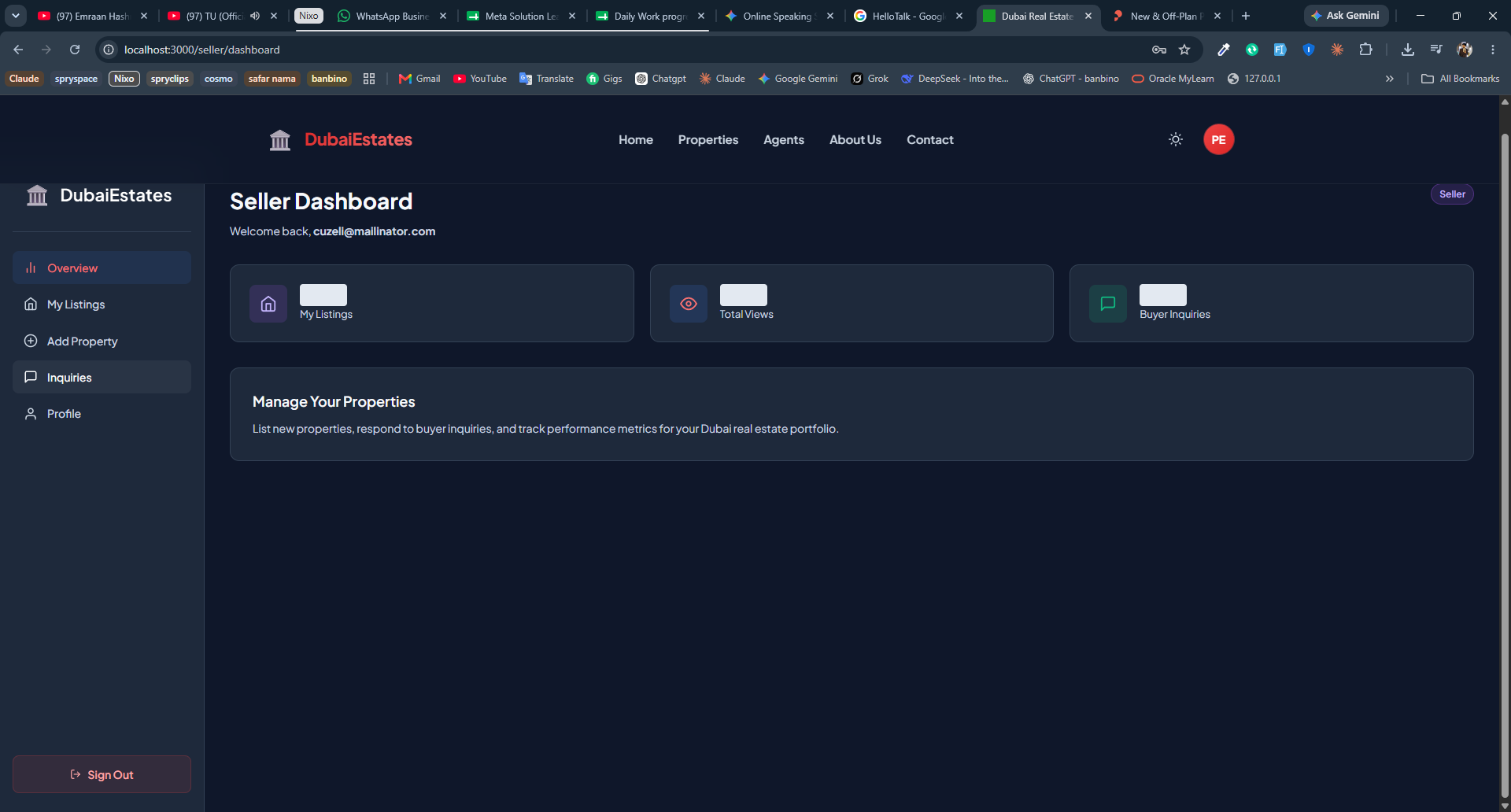 Dubai Real Estate Platform screenshot 2
