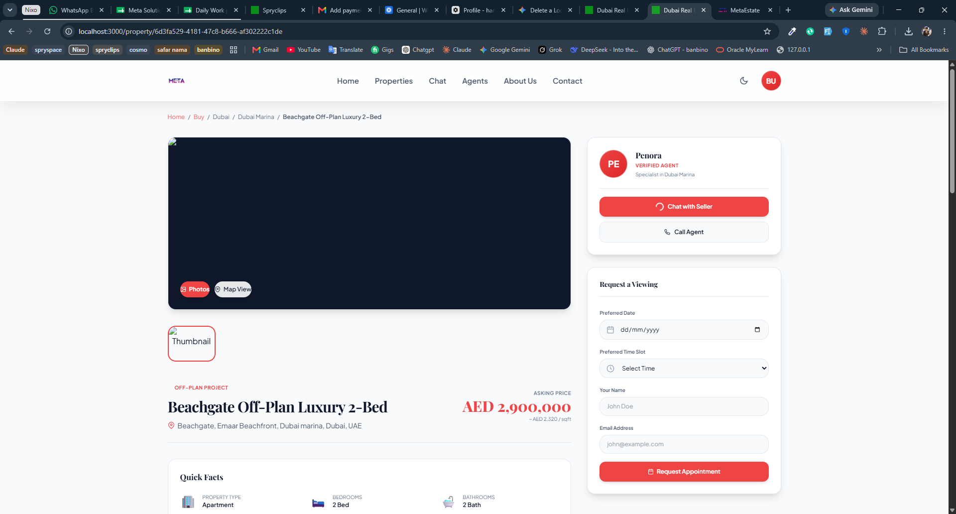 Dubai Real Estate Platform screenshot 3