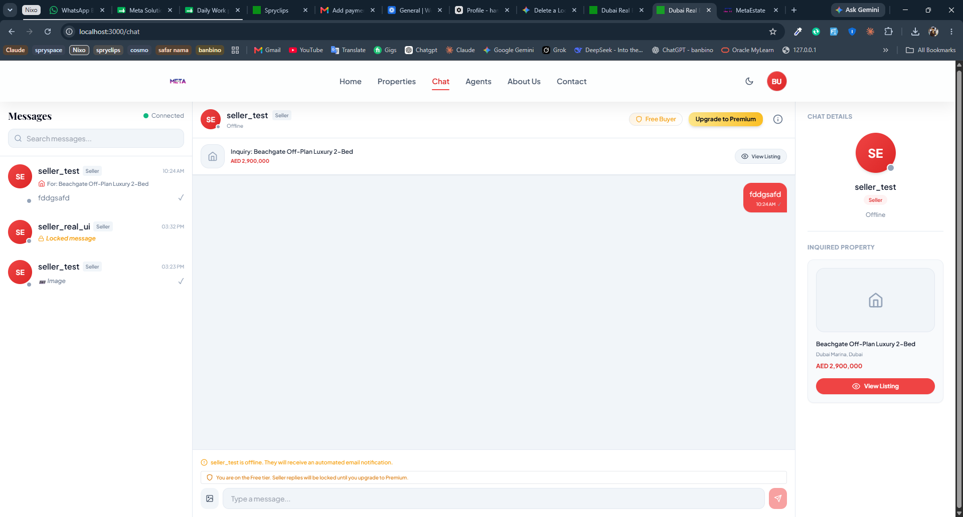 Dubai Real Estate Platform screenshot 4